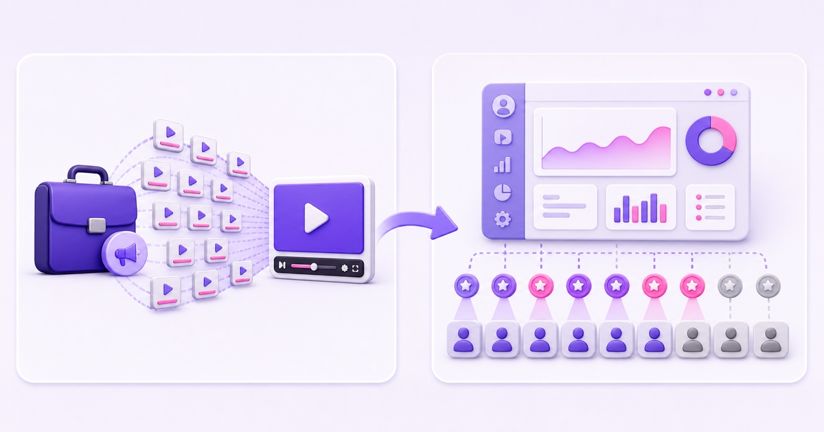 Visual comparison of advertiser CPM inputs and creator RPM across monetised and unmonetised views